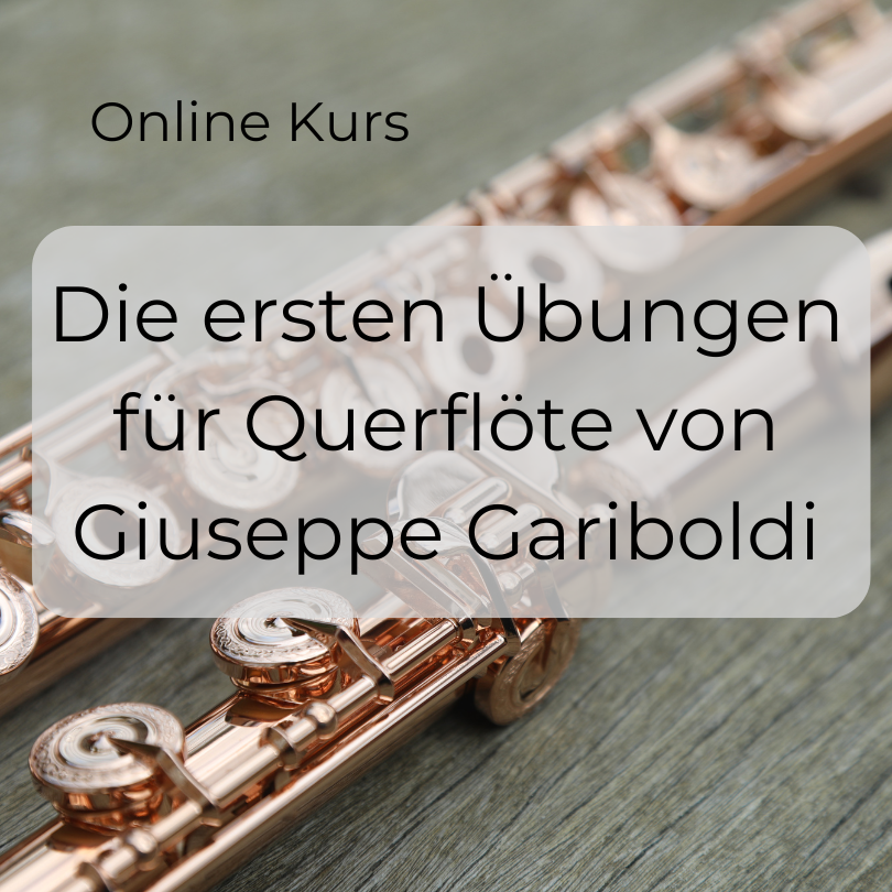 Guiseppe Gariboldi Die Ersten Übungen für Flöte