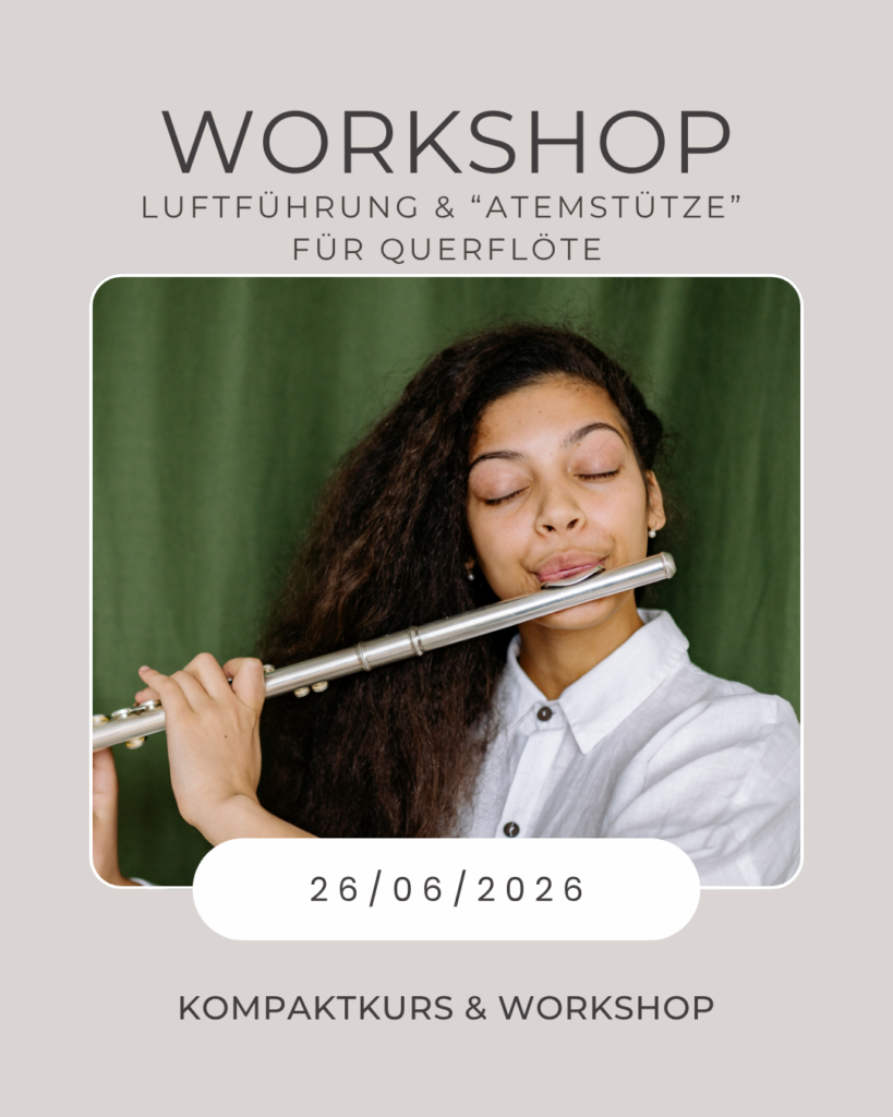 Online Kurs Luftführung für Querflöte