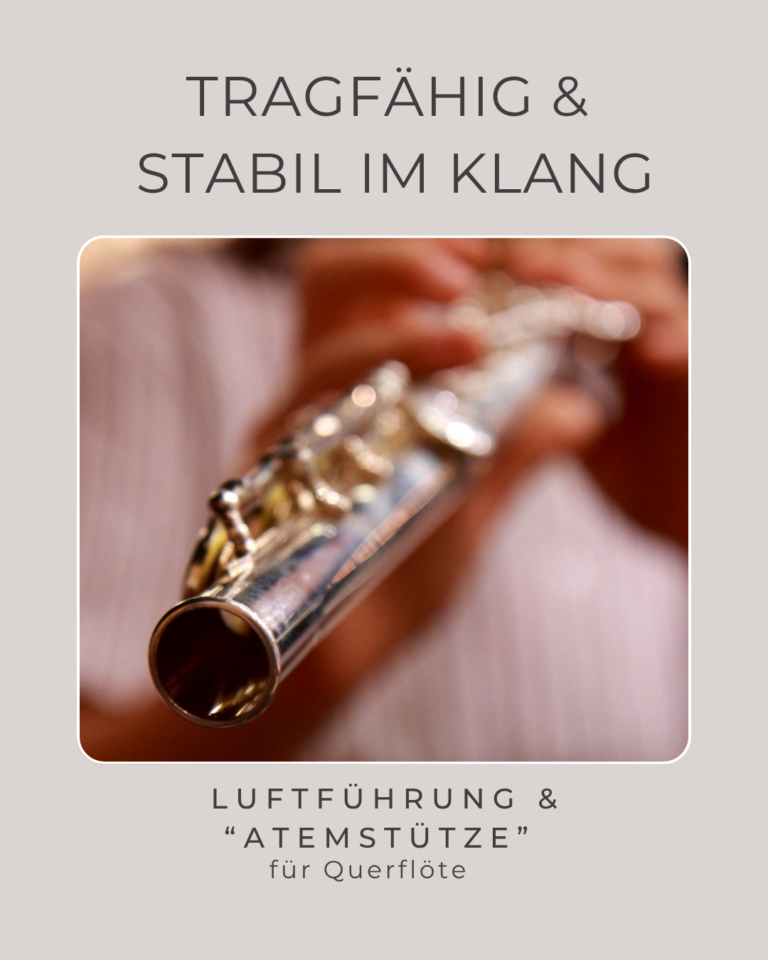 Mehr über den Artikel erfahren Luftführung für stabilen Ton auf der Querflöte